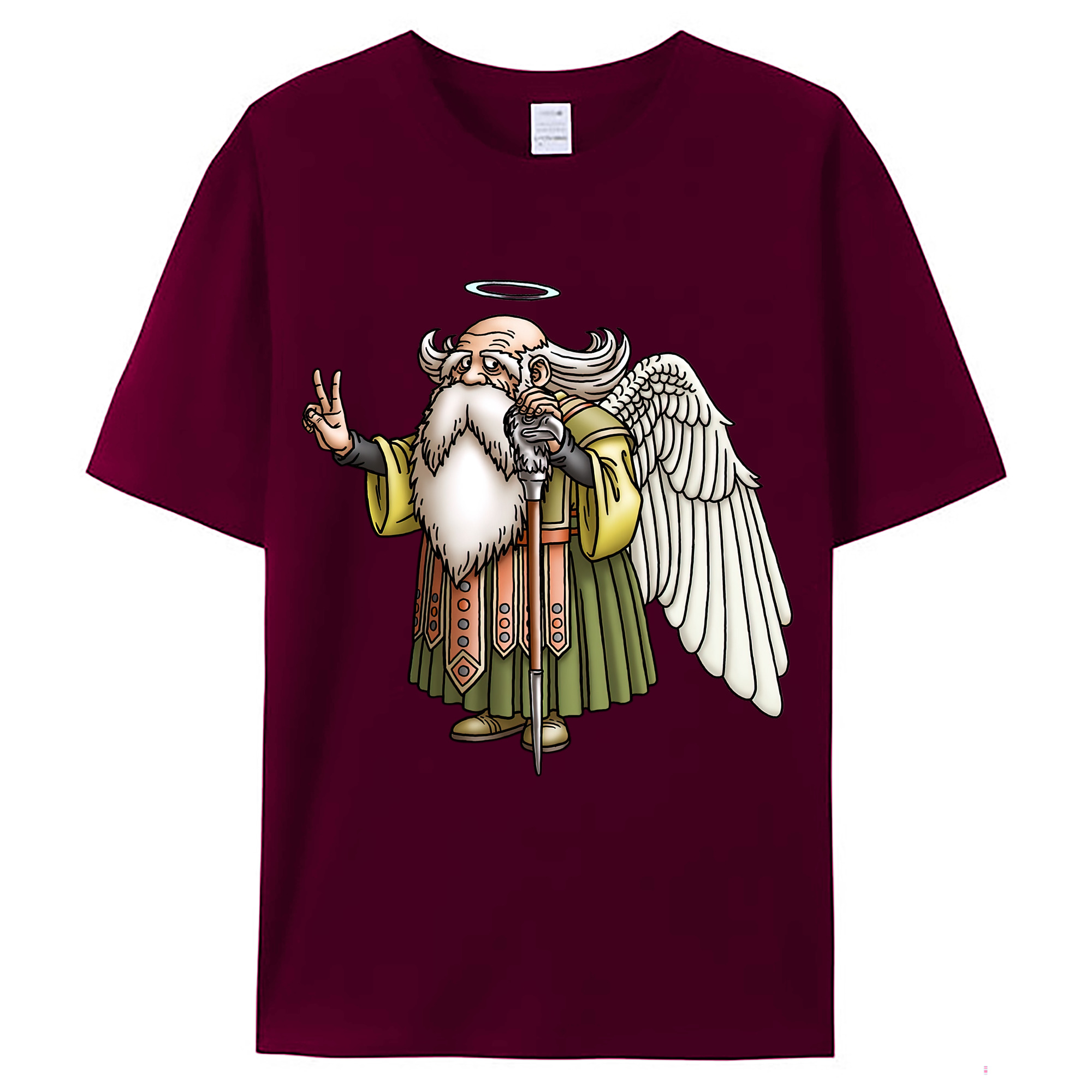 （画像用） ドラゴンクエスト Doragon Kuesuto Dragon Quest レディースカジュアルプリントTシャツ（綿100％）